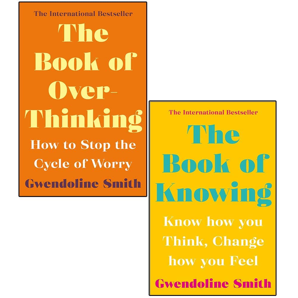 Improving Mental Health Series by Gwendoline Smith - front cover of The Book of Overthinking paperback