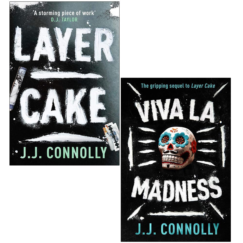 Front cover of J. J. Connolly 2 books collection set paperback, Layer Cake and Viva La Madness