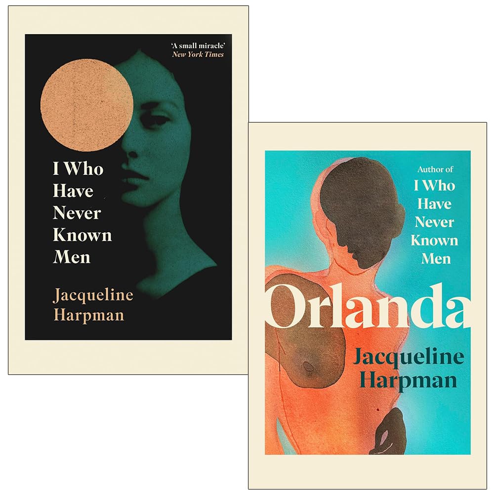 Jacqueline Harpman 2 Books Collection Set paperback front cover, featuring I Who Have Never Known Men and Orlanda