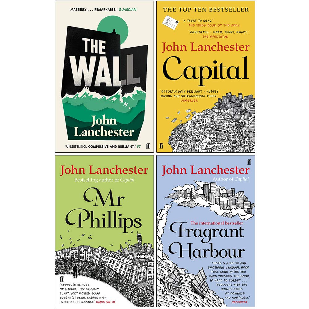 Front cover art for the John Lanchester Collection 4 Books Set, paperback fiction by John Lanchester.