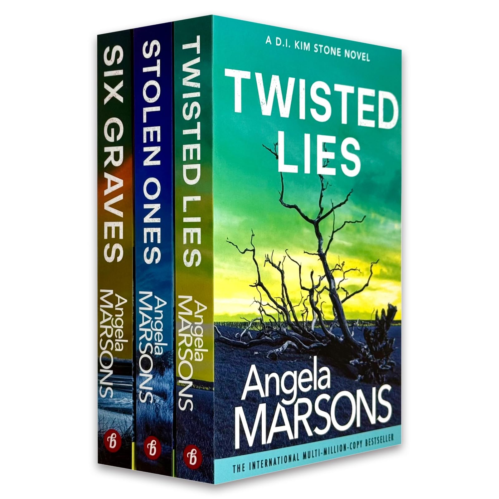 Kim Stone Series Books 14-16 by Angela Marsons paperback 3 book collection set front cover
