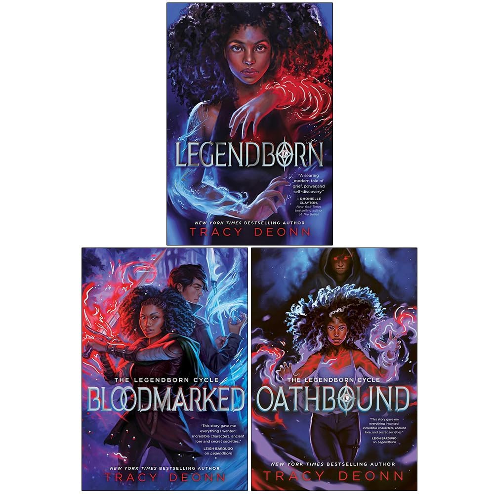 The Legendborn Cycle by Tracy Deonn 3 book paperback collection set front cover