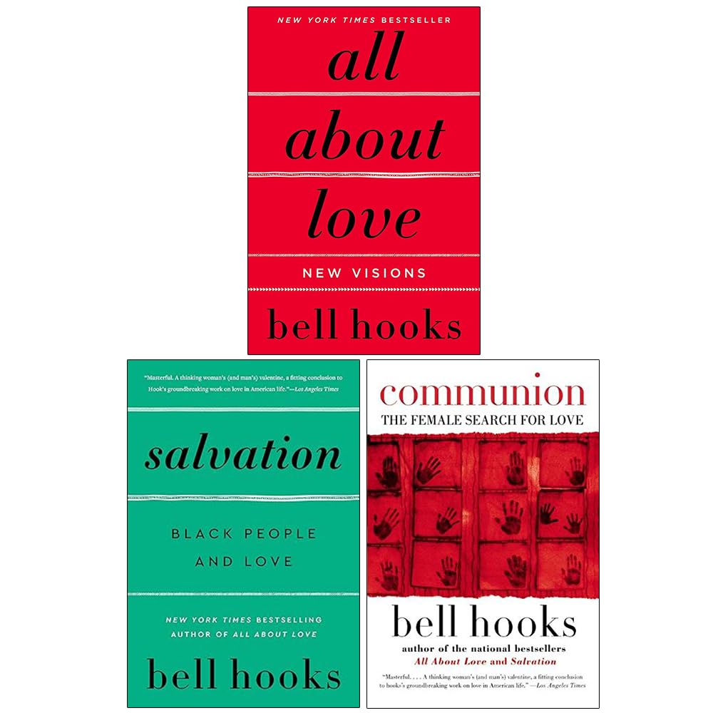 Love Song to the Nation by bell hooks 3-book paperback collection set front covers