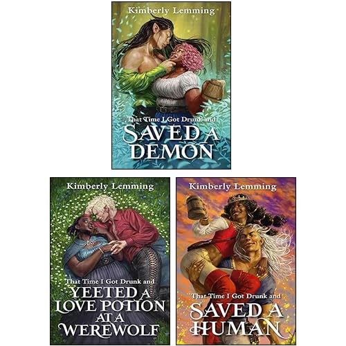 Mead Mishaps 3-book paperback collection set by Kimberly Lemming, front cover of That Time I Got Drunk and Saved a Demon