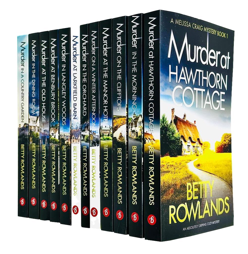 Melissa Craig Mystery 12 Books Collection Set by Betty Rowlands, paperback, front cover