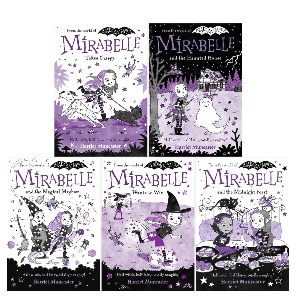 Mirabelle Collection by Harriet Muncaster - 5 book paperback set front cover artwork