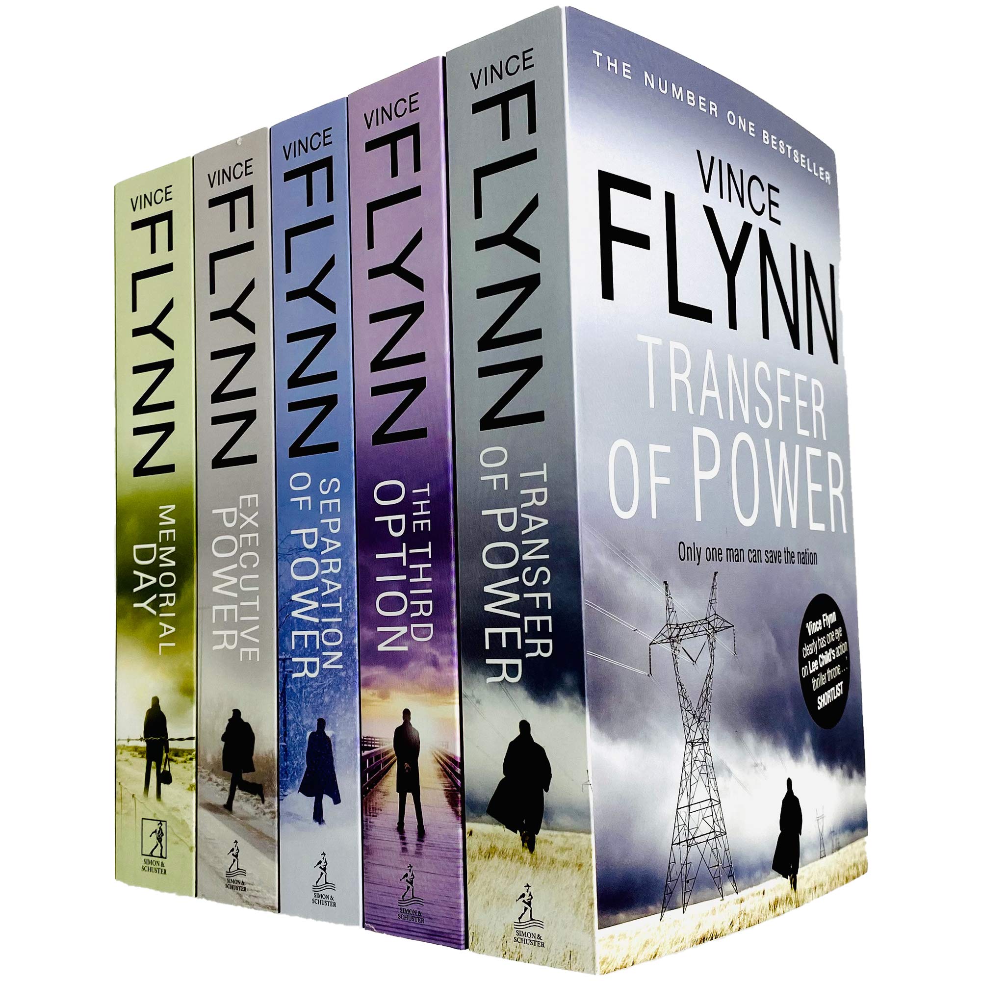 Mitch Rapp Series 5 Books Collection Set by Vince Flynn - front cover of the paperback box set