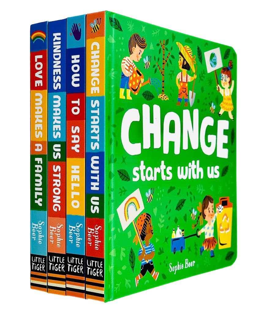 My First Behaviour and Manners Library by Sophie Beer 4 board book collection set front cover