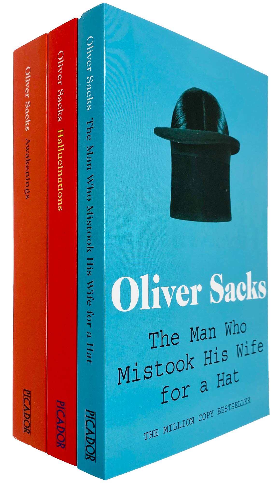 Oliver Sacks 3 Books Collection Set paperback - front cover of the boxed set showing all three paperback spines