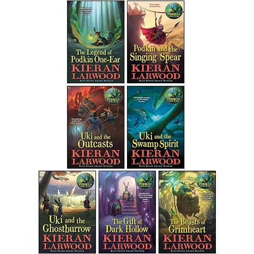 front cover of The Legend of Podkin One-Ear, book 1 in the Podkin One-Ear paperback collection by Kieran Larwood