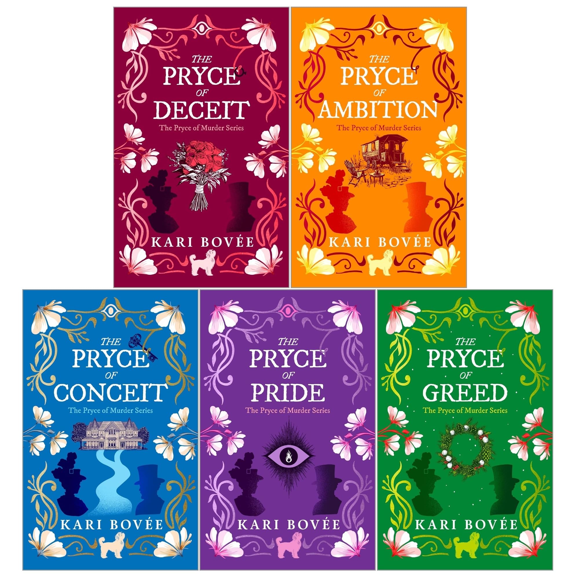 Pryce of Murder 5 Books Collection Set by Kari Bovee paperback front cover