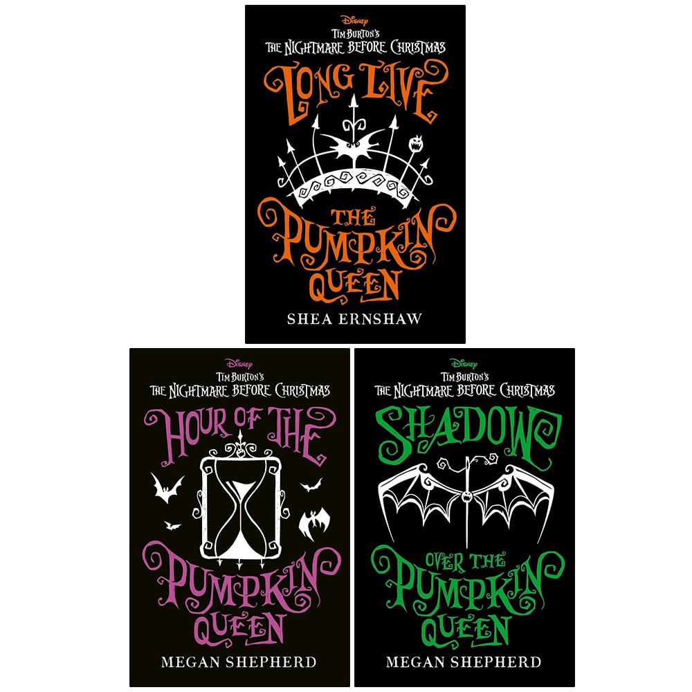 Pumpkin Queen 3 Books Collection Set front covers - Long Live the Pumpkin Queen, Hour of the Pumpkin Queen, and Shadow Over the Pumpkin Queen paperback editions