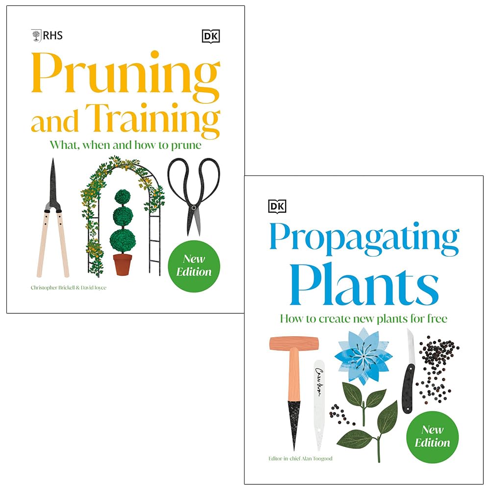 Front cover of RHS Pruning and Training by DK, hardcover gardening reference book