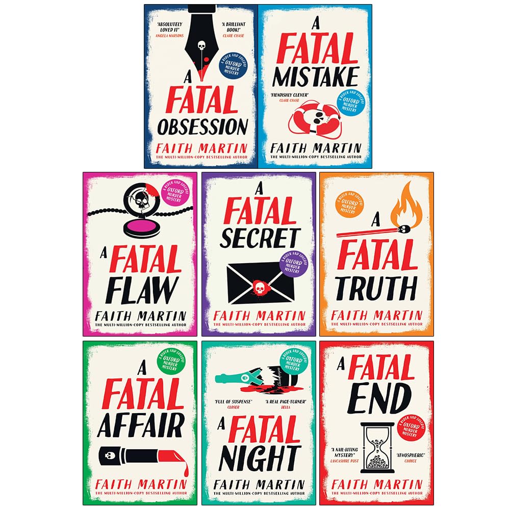 Ryder and Loveday Series book 1, A Fatal Obsession by Faith Martin, paperback front cover