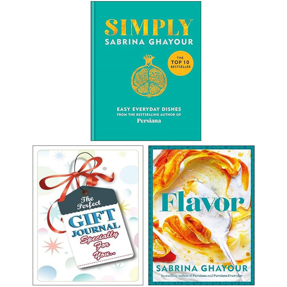 Sabrina Ghayour Simply and Flavour 2-book hardback collection set front cover