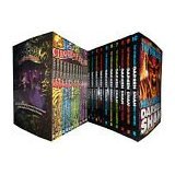 Saga of Darren Shan 22-book paperback collection set by Darren Shan, showing the Cirque du Freak and Demonata series covers