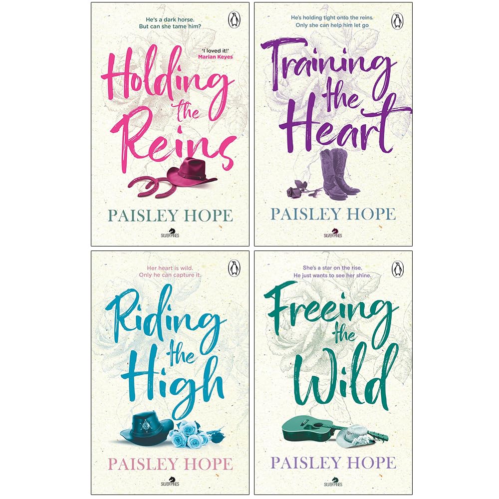 Silver Pines Ranch 4 Book Collection Set by Paisley Hope - front cover of the paperback box set