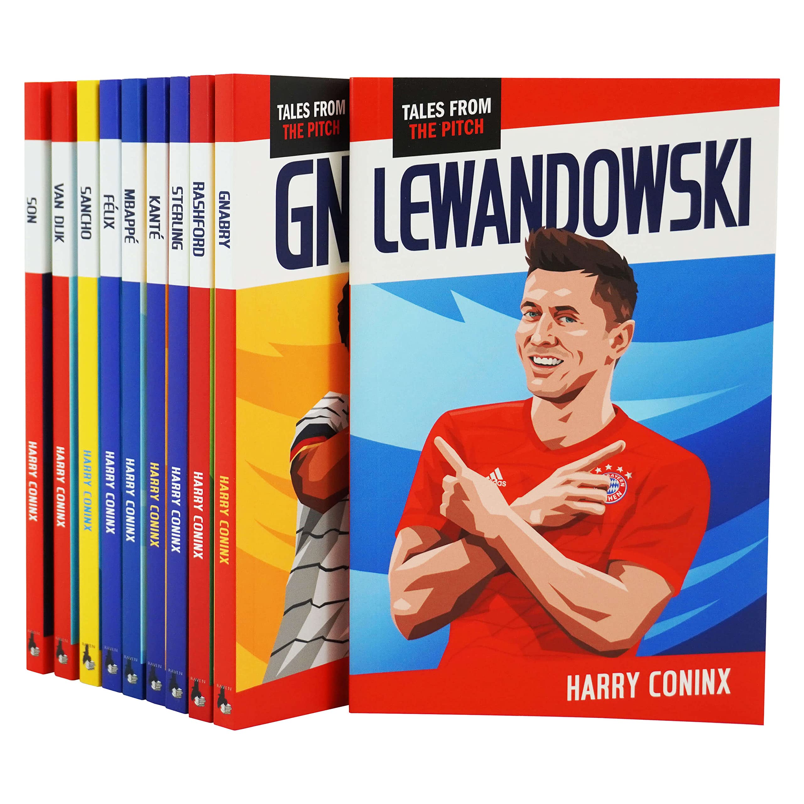 Tales from the Pitch 10 Books Collection Set by Harry Coninx - front cover of the paperback football box set