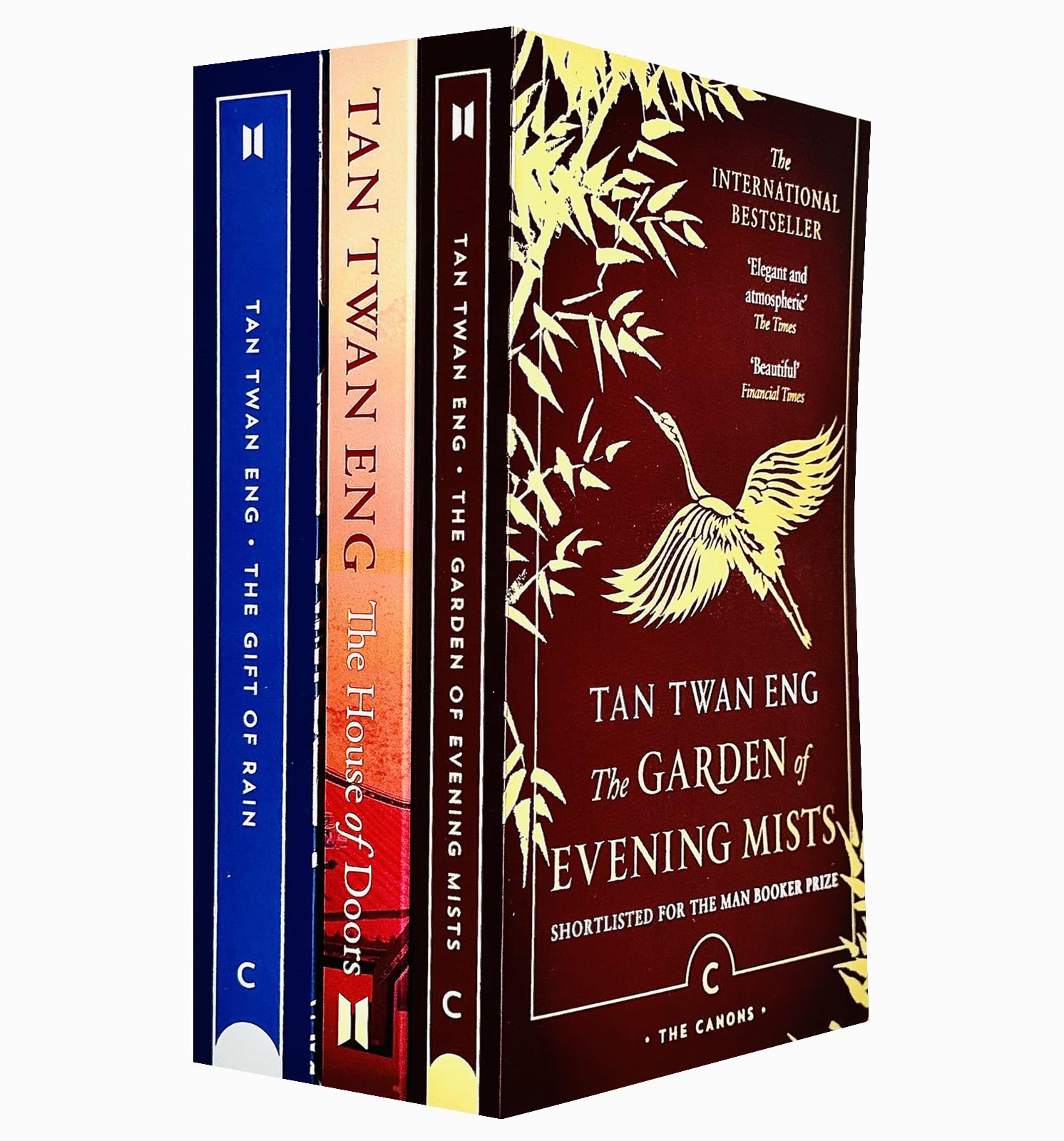 Tan Twan Eng 3 Books Collection Set paperback - front cover of The Gift of Rain