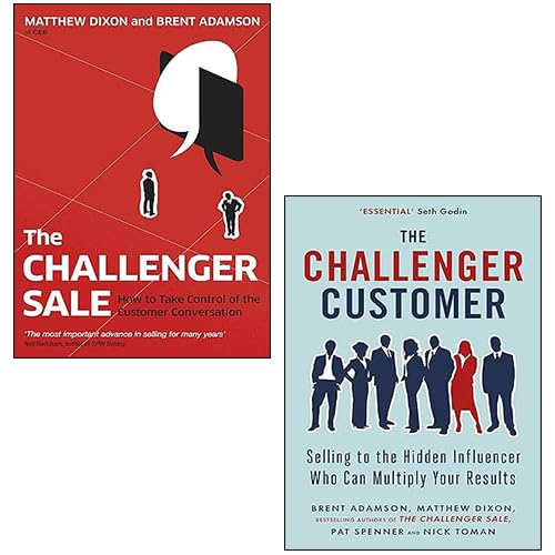The Challenger Series 2-book paperback set by Matthew Dixon and Brent Adamson - front cover of The Challenger Sale
