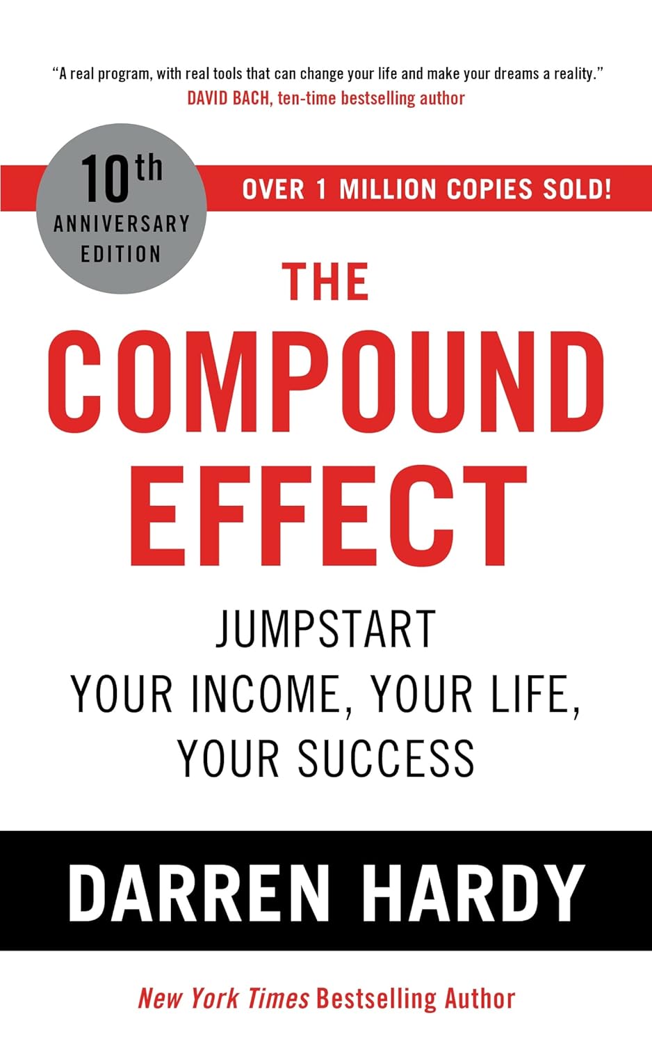 Front cover of The Compound Effect by Darren Hardy, brand new paperback edition, ISBN 9781399805780