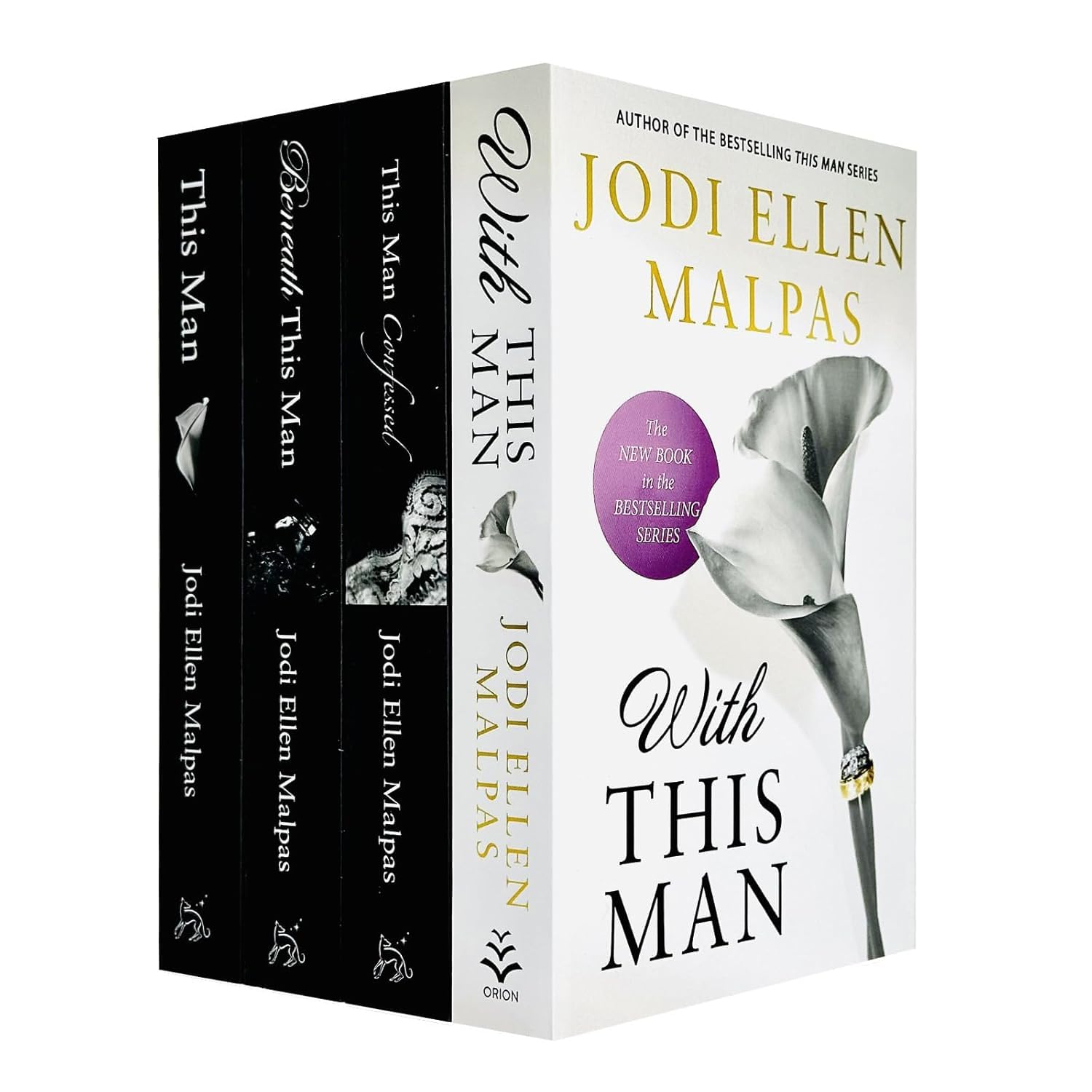 Front cover of the This Man Series 4 Books Collection Set by Jodi Ellen Malpas, paperback romance box set