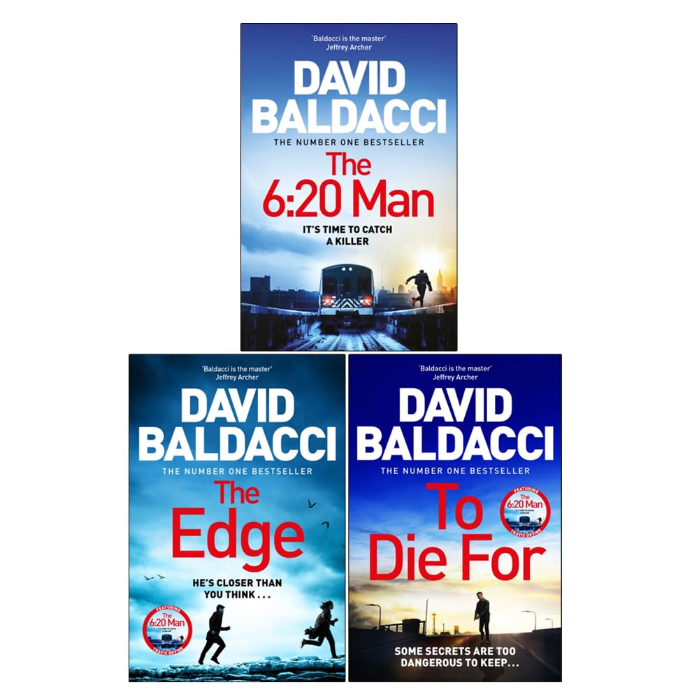 Travis Devine Series 3 Books Collection Set by David Baldacci - front cover of the paperback boxed set