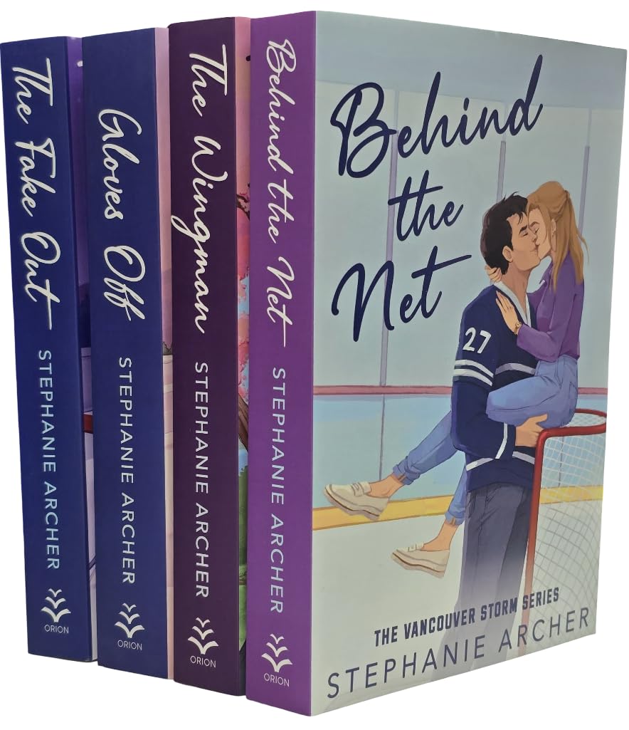 Vancouver Storm Series by Stephanie Archer 4 Books Collection Set paperback front covers