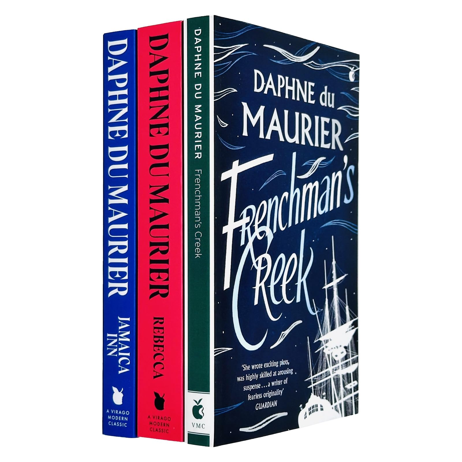 Virago Modern Classics Daphne du Maurier 3 Books Collection Set paperback front cover