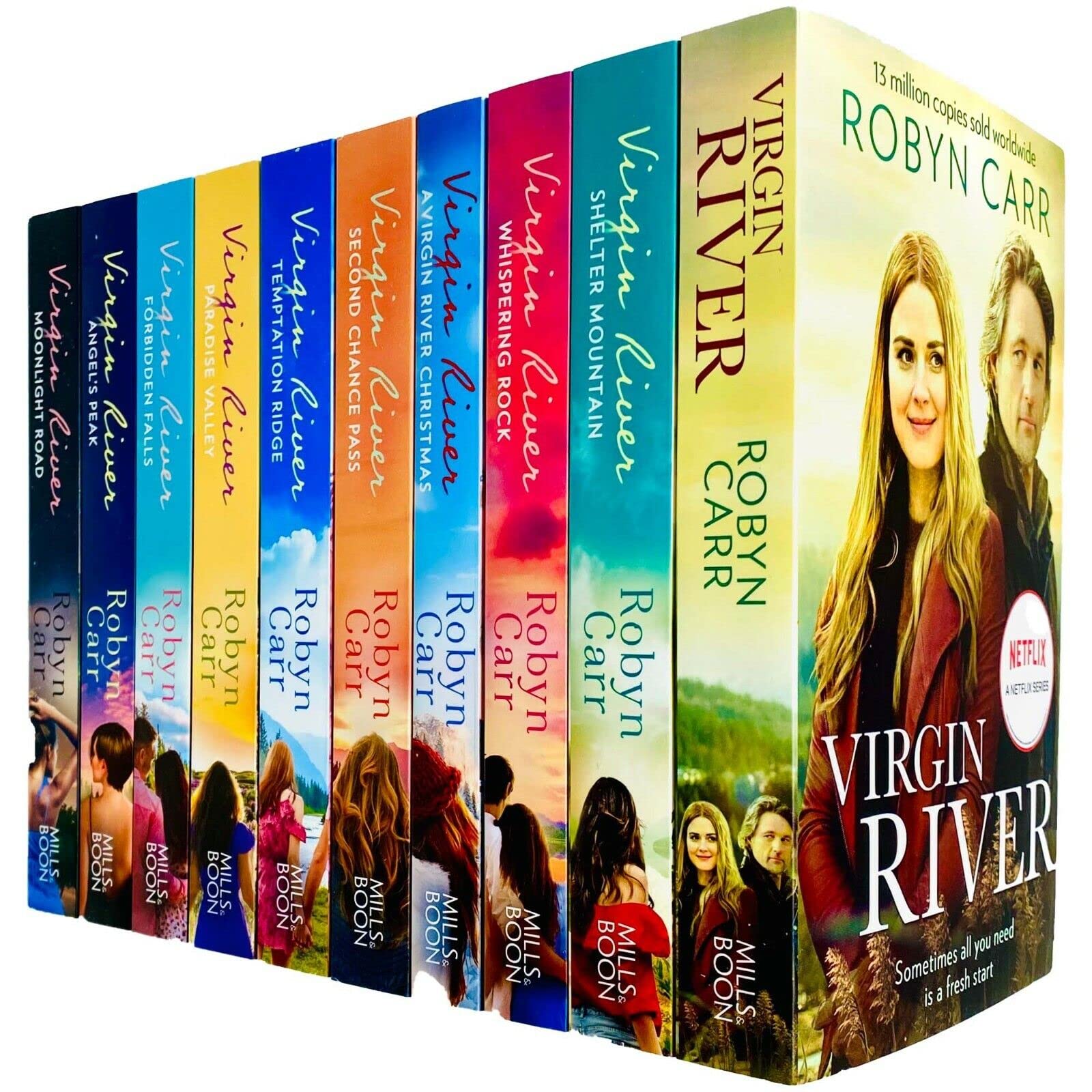 Virgin River Series by Robyn Carr 10 Books Collection Set paperback front cover