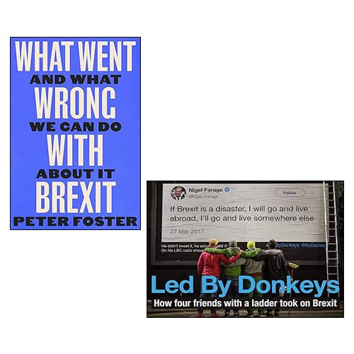 Front cover of What Went Wrong With Brexit by Peter Foster, hardback non-fiction book