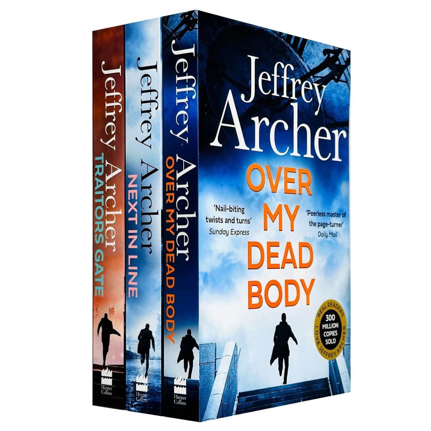 William Warwick Novels 3 Books Collection Set by Jeffrey Archer - front cover paperback set