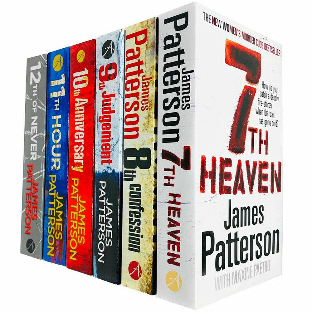 Women's Murder Club Books 7-12 by James Patterson 6-book paperback collection set front cover