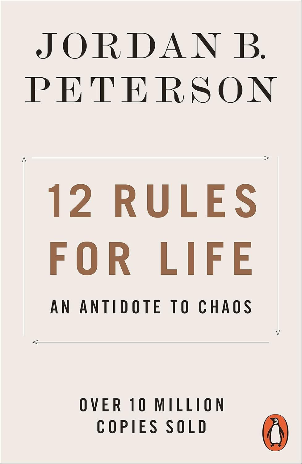 Both paperback books from the 12 Rules for Life and 12 1/2 Rules for Living 2 book set fanned out together