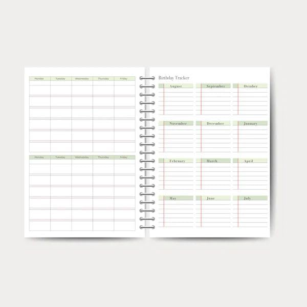 Seating Chart page from the 2026-2027 Teacher Planner Cocoa Edition spiral-bound planner