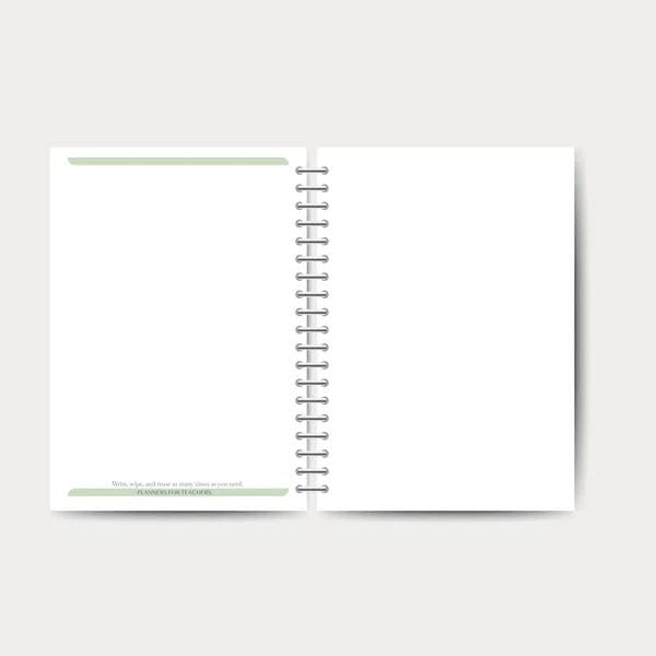 Reusable whiteboard sheet and personalized dividers in the 2026-2027 Cocoa Edition teacher planner