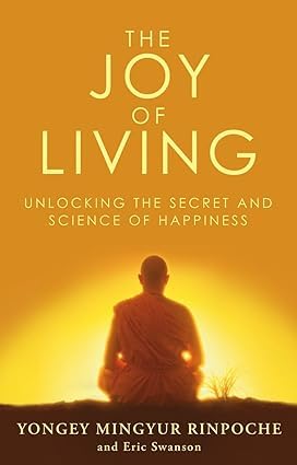 Joy of Living Collection by Yongey Mingyur Rinpoche, two paperback books stacked on a surface.