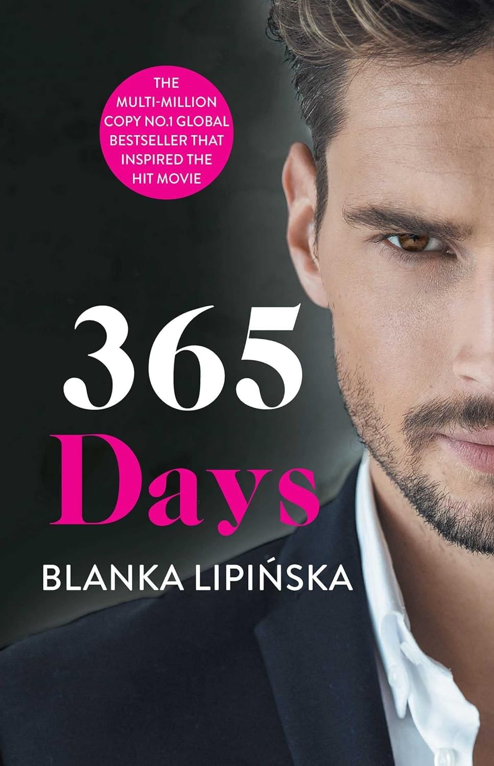 Stack of the three 365 Days Series paperback books by Blanka Lipinska showing book thickness