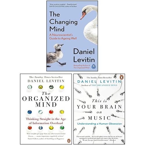 Daniel Levitin 3 Books Collection Set in paperback featuring engaging non-fiction titles by the author.