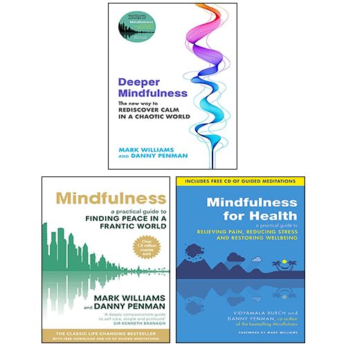 Mindfulness Series by Dr. Danny Penman, three paperback books collection set on mindfulness and well-being.