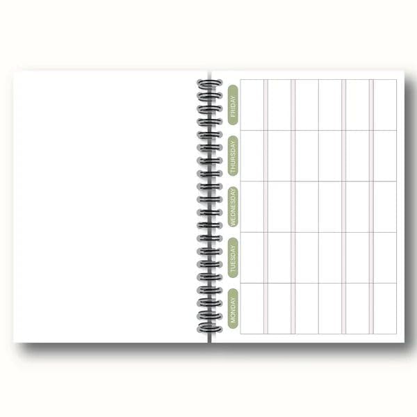 IQT Teaching Companion Teacher Planner 2025-2026, non-fiction paperback with a colorful cover design on display.