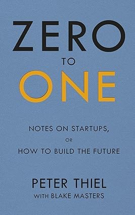 Four paperback books from the Work Culture collection by Various Authors, featuring Peter Thiel and Blake Masters.