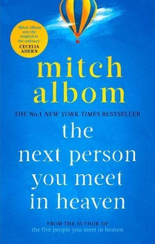 Mitch Albom 4 Books Collection Set in paperback, featuring non-fiction titles stacked together on a flat surface.