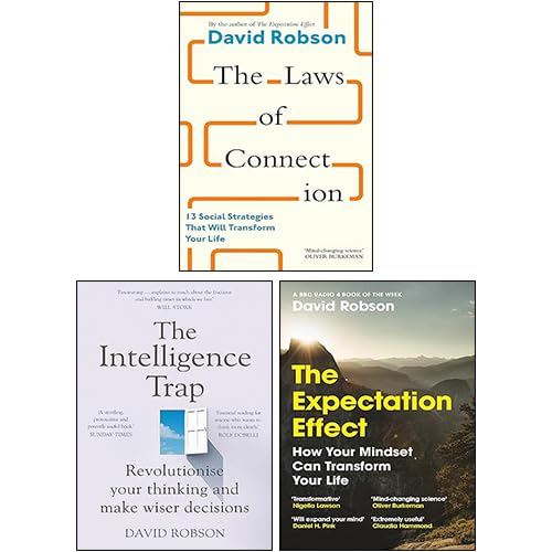 David Robson 3 Books Collection Set in paperback, featuring engaging non-fiction titles by David Robson.
