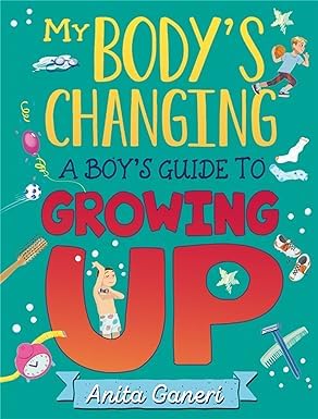 Body Changing Collection paperback set by Anita Ganeri, featuring three books for ages 9-12 on human development.