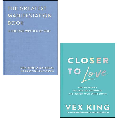 Vex King 2 Books Collection Set in hardback by Kaushal Vex King, featuring a blue cover design and spine details.