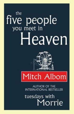 Mitch Albom 4 Books Collection Set in paperback, featuring non-fiction titles stacked on a surface with a soft focus background.