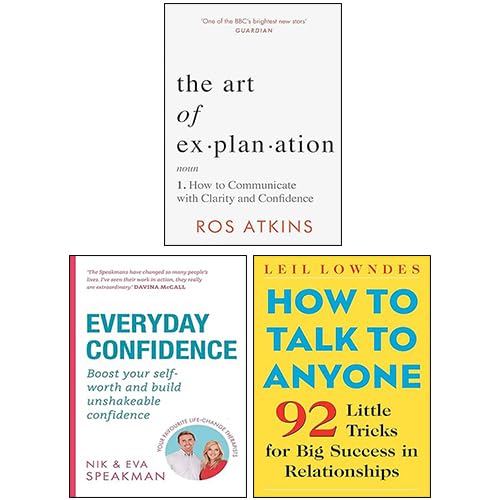Three non-fiction paperback books from Various Authors in a collection set by Ros Atkins, displayed together.