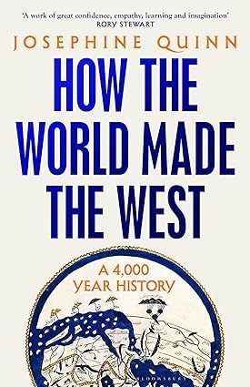 Set of two paperback books titled "World History Duo" by Josephine Quinn, showcasing various historical themes.