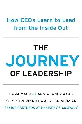 Three paperback books on leadership by various authors, featuring titles from Ramesh Srinivasan and others.